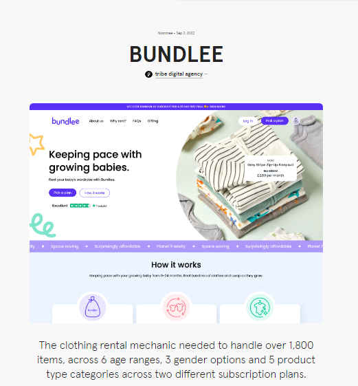 Bundlee俏皮个性网站